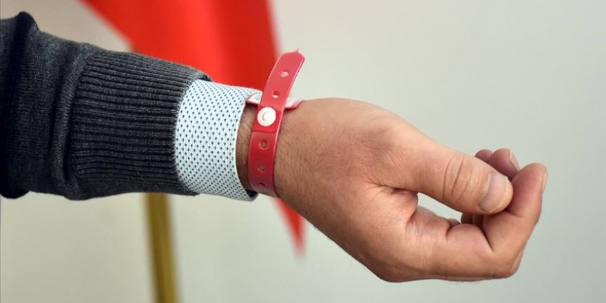 Pozitif ve temaslı kişilere yönelik bileklik uygulaması