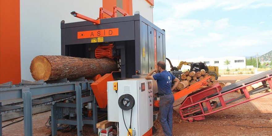 Burdurlu makine ustaları 10 orman işçisinin yapacağı işi tek makineye sığdırdı