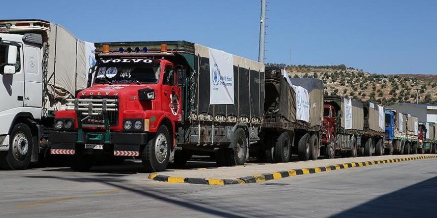 Birleşmiş Milletlerden İdlib'e 14 tır insani yardım