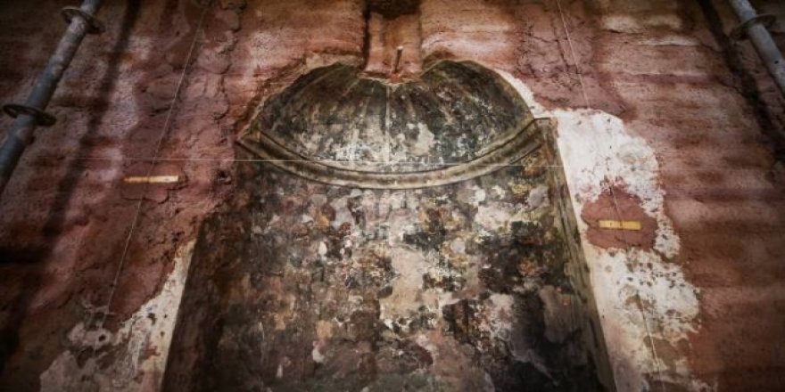 İnşaatı 1600 yaşındaki kayıp caminin yeri bulundu