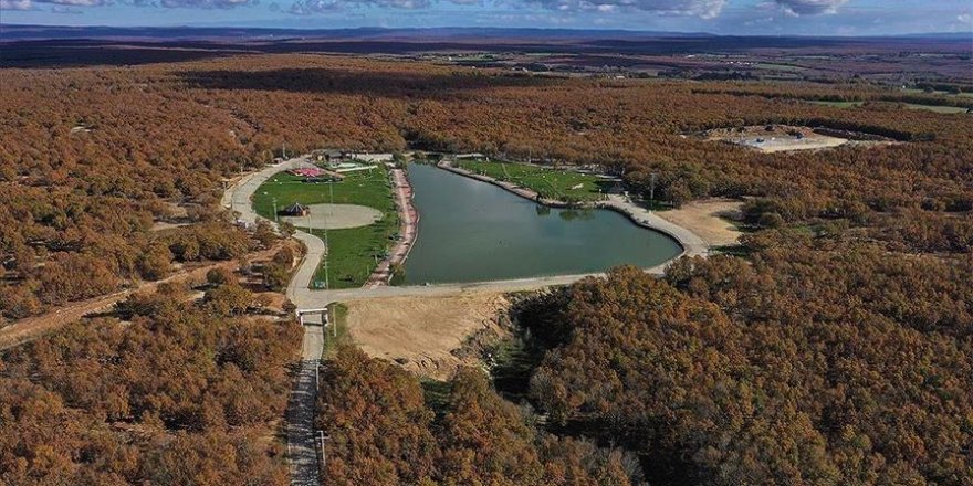 Kazak Gölü ve İkiz Göller'de sonbahar güzelliği yaşanıyor