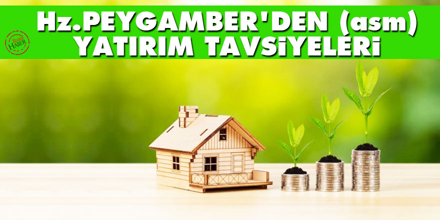 Hz. Peygamber’den (asm) yatırım tavsiyeleri
