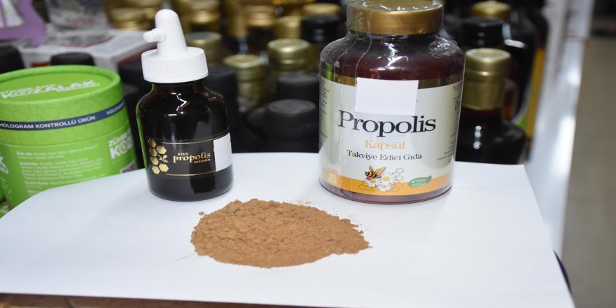 Pandemi ve mevsimle birlikte propolise talep arttı