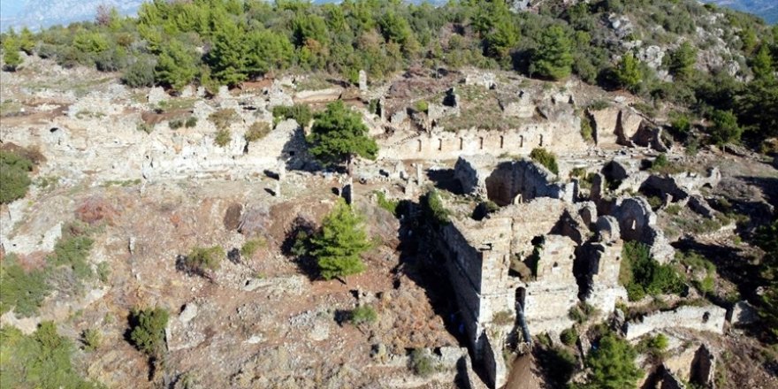 Alanya'daki 'Syedra Antik Kenti' gün yüzüne çıkarılıyor