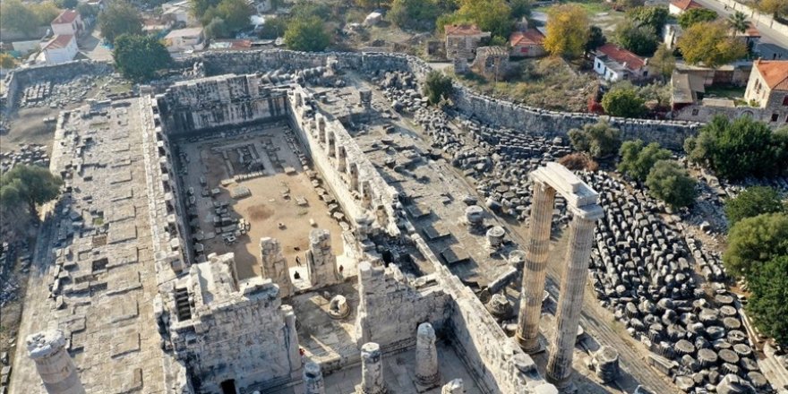 Didim Apollon Tapınağı'ndaki su sızıntısı sorunu çözüldü