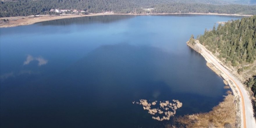 Abant Tabiat Parkı tatilcilerin akınına uğradı