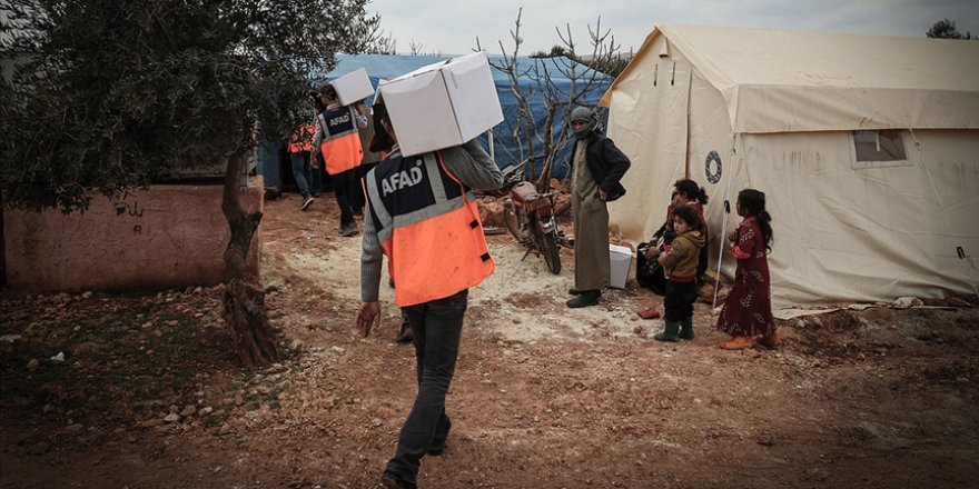 AFAD aracılığıyla 2019'da 10 ülkeye 55 milyon dolarlık insani yardım yapıldı