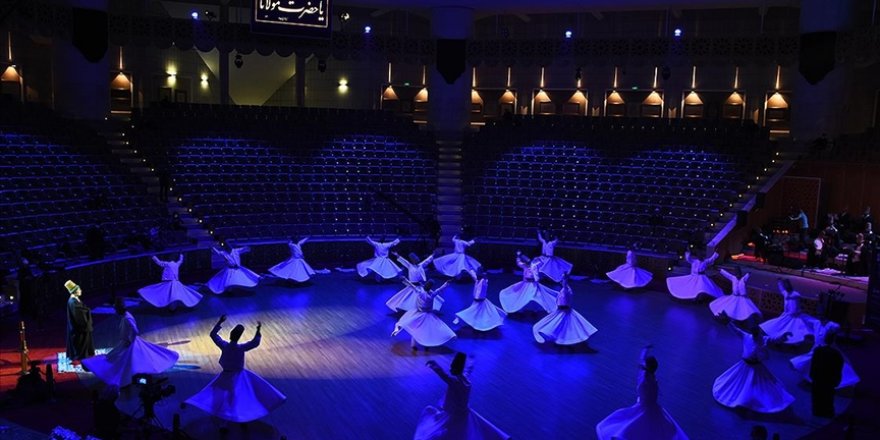Konya'da Mevlevi Ayin-i Şerifi yapıldı
