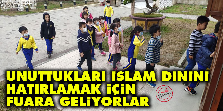 Unuttukları İslam dinini hatırlamak için fuara geliyorlar 