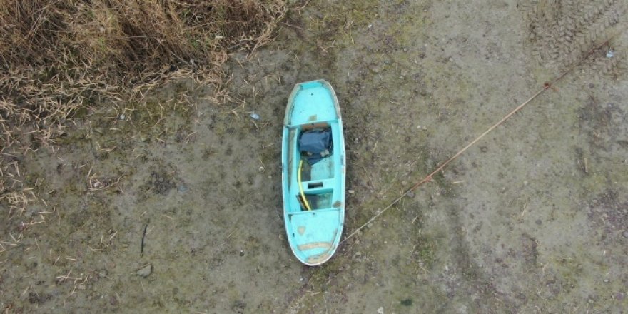 Sapanca Gölü'nde korkutan manzara