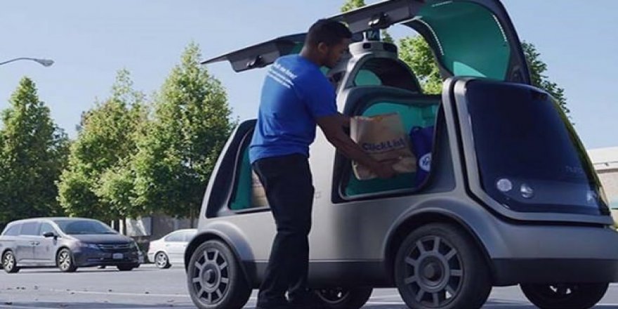 ABD'de bir ilk! İnsansız kargo teslimatı