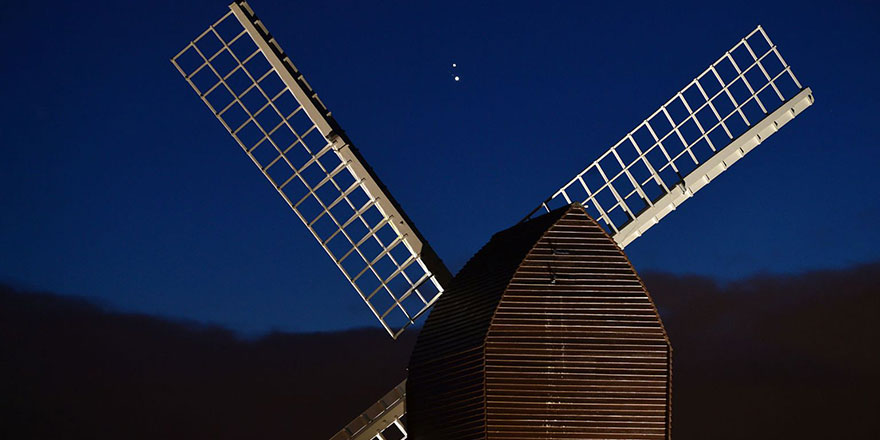 Jüpiter ve Satürn’ün buluşması böyle görüntülendi