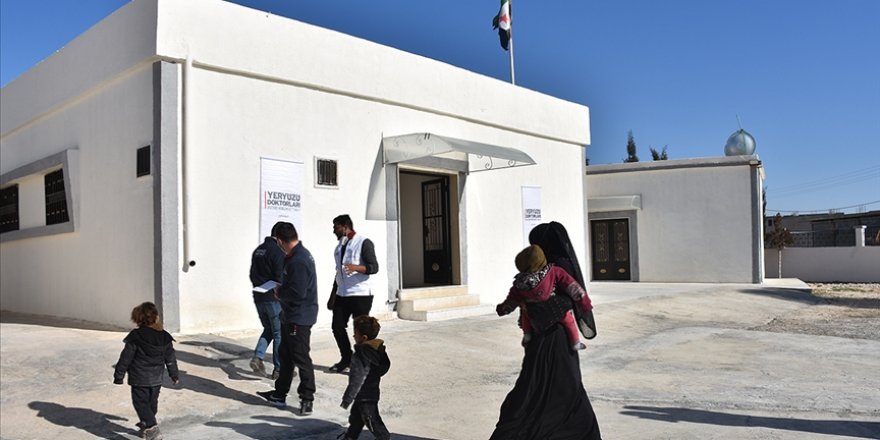 Barış Pınarı bölgesinde Türkiye'nin desteğiyle 11. sağlık merkezi hizmete girdi