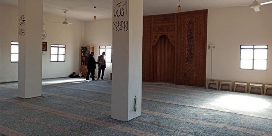 Barış Pınarı Harekatı şehidi Rahmi Kaya adına Tel Abyad'da cami açıldı