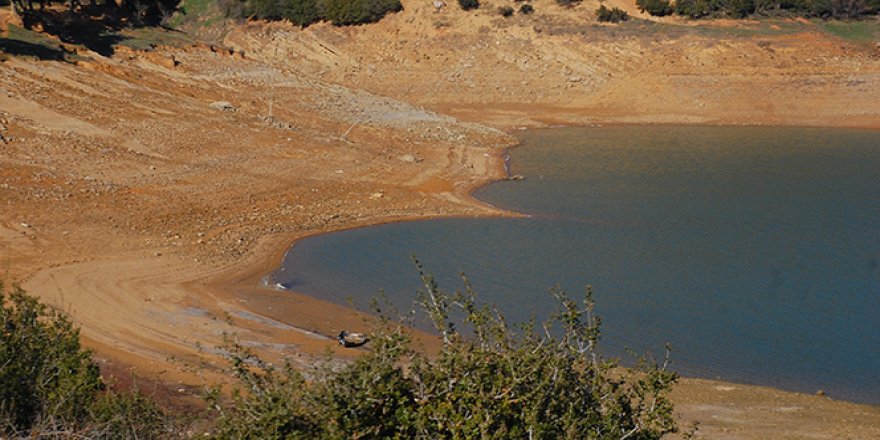 Keşan'da baraj doluluk oranı yüzde 8'in altına indi