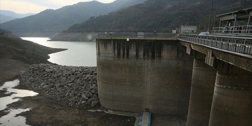 Kocaeli'deki Yuvacık Barajı'nın su seviyesi yüzde 14'e düştü