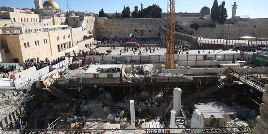 Filistin Mescid-i Aksa çevresindeki İsrail kazılarının durdurulması için BM'ye çağrı yaptı