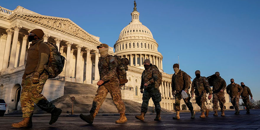 Washington kışlaya döndü