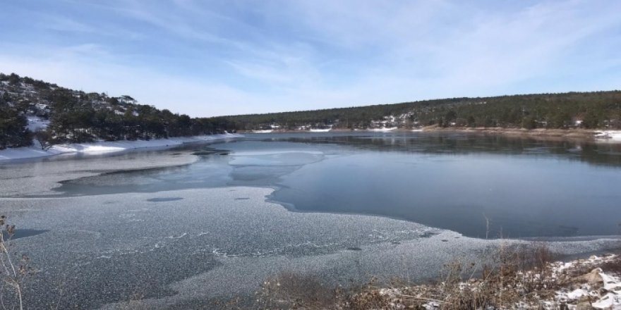 Kuraklık tehlikesi altında olan Musaözü Göleti'nde su seviyesi arttı
