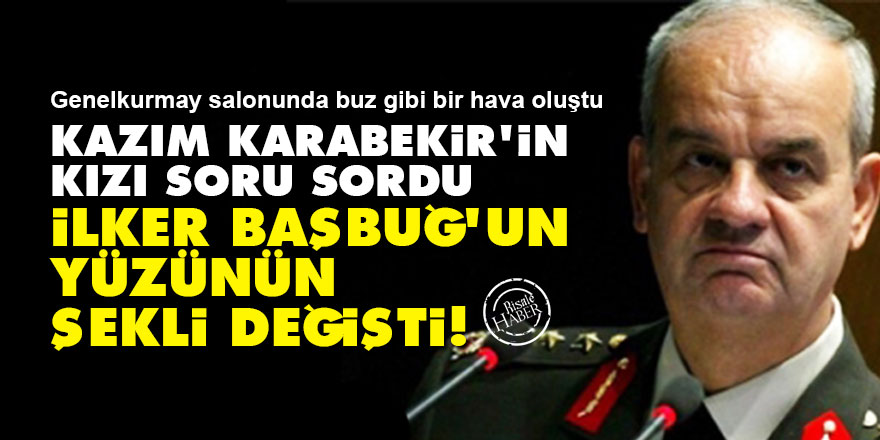 Kazım Karabekir'in kızı soru sordu İlker Başbuğ'un yüzünün şekli değişti!