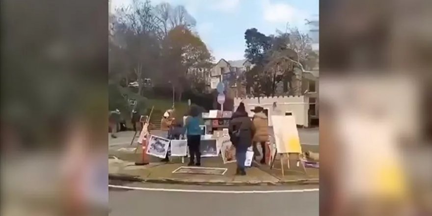 Boğaziçi Üniversitesi önünde Kabe fotoğrafının yere serilmesine ilişkin soruşturmada 4 kişi adliyeye sevk edildi