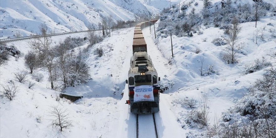 Rusya ve Çin'e gidecek ihracat trenleri Erzincan'a ulaştı