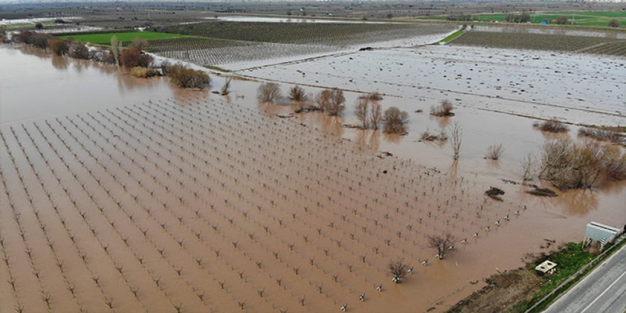 Gediz Ovası göle döndü