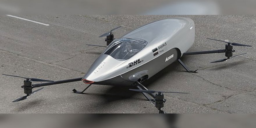 Dünyanın ilk uçan elektrikli yarış otomobili görücüye çıktı