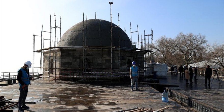 Tarihi Fatih Köşkü'ndeki restorasyon nisan sonunda bitirilecek