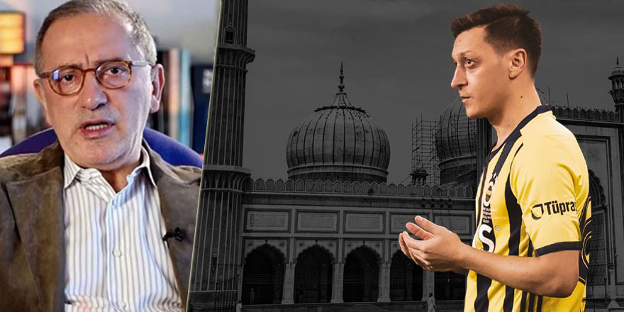 Mesut Özil'in Cuma mesajından rahatsız olan Fatih Altaylı namaz kılan futbolcuları kovmuştu