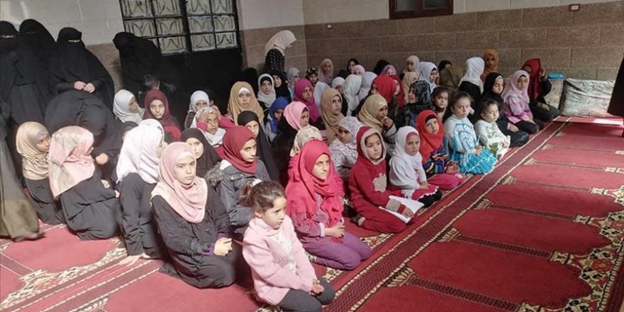 Türkiye Diyanet Vakfı, Barış Pınarı Harekatı bölgesinde çocuklara Kur'an-ı Kerim eğitimi veriyor