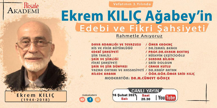 Ekrem Kılıç'ı anma programı