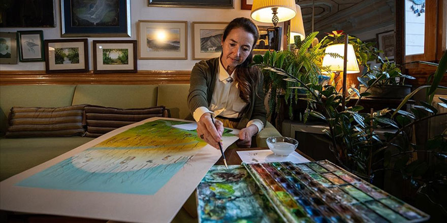 Minyatür sanatçısı Gaye Özen: Bizler kainatın Nakkaşının emanetçileriyiz