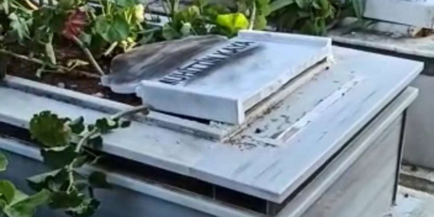 Aralarında 15 Temmuz şehitlerinin de olduğu 79 mezar tahrip edildi