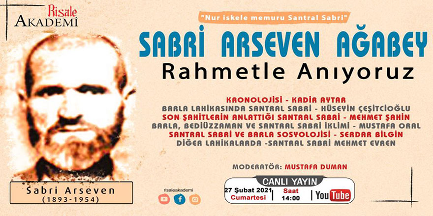 Santral Sabri Arseven ağabeyi anma programı