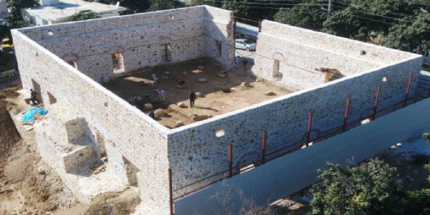 Alanya'daki tarihi Gülevşen Camii restore ediliyor