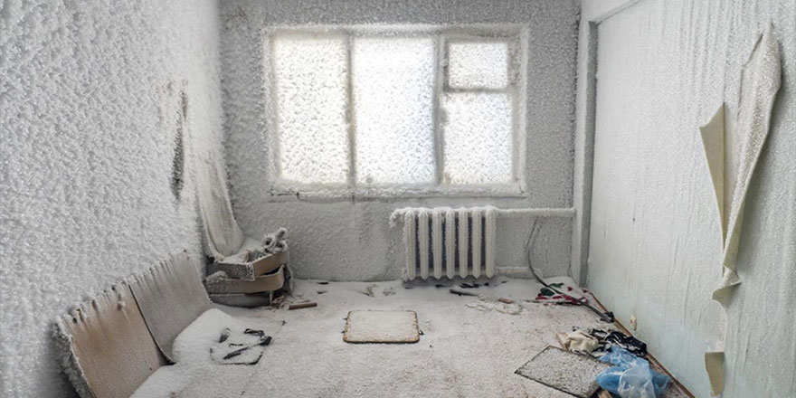 Rusya'nın Vorkuta şehri eksi 50 dereceye düştü