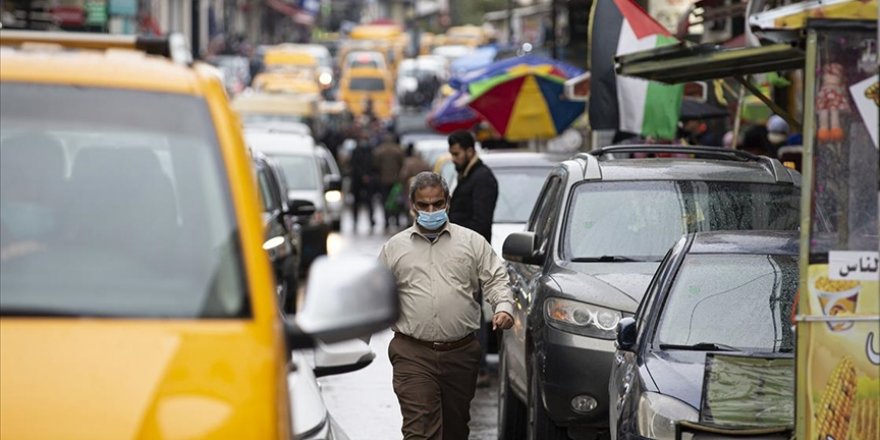 Filistin'de Ramallah'ın Kovid-19 nedeniyle bir hafta süreyle giriş-çıkışlara kapatılması kararlaştırıldı