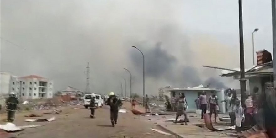 Dünya Sağlık Örgütünden patlama sonrası Ekvator Ginesi'ne yardım çağrısı