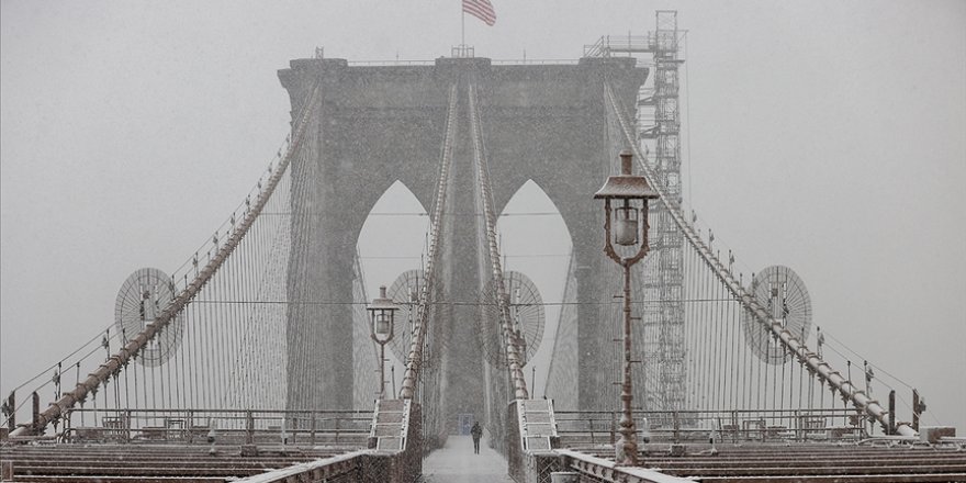 ABD’de 2 binden fazla uçak seferi kar fırtınası nedeniyle iptal edildi