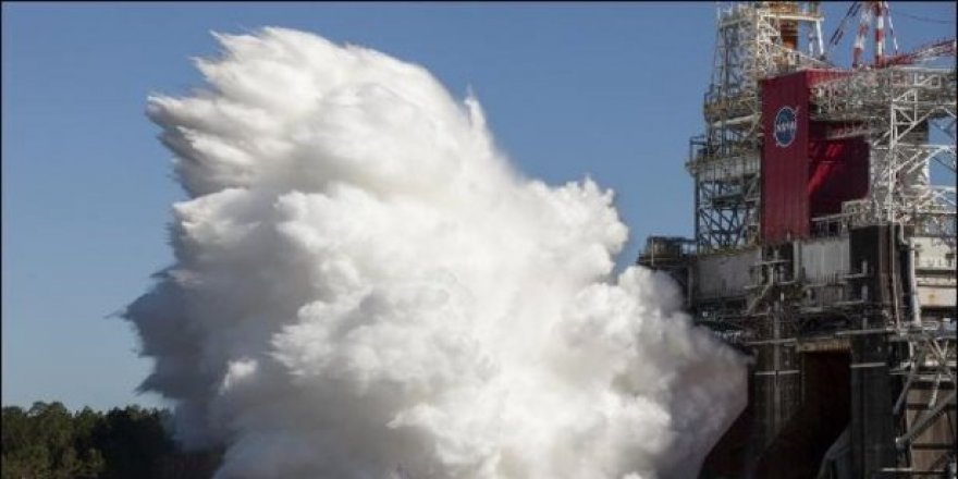 NASA SLS roketini başarılı bir şekilde test etti