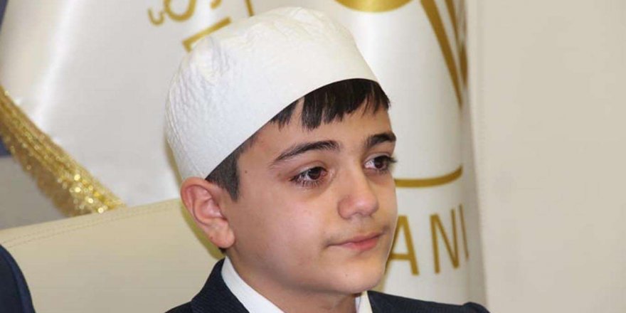 Maşallah! 14 yaşındaki İshak 8 ayda hafız oldu