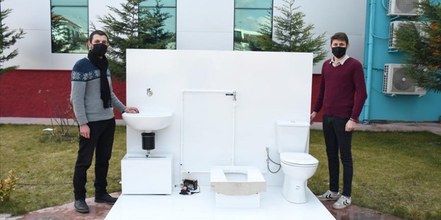 Çorum'da üniversite öğrencileri 'Gri Su Tek' sistemiyle yüzde 40 su tasarrufu hedefliyor
