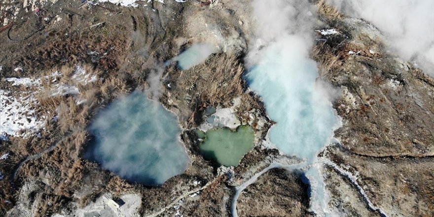 Diyadin Kaplıcaları şifa arayanların her mevsim uğrak yeri oluyor