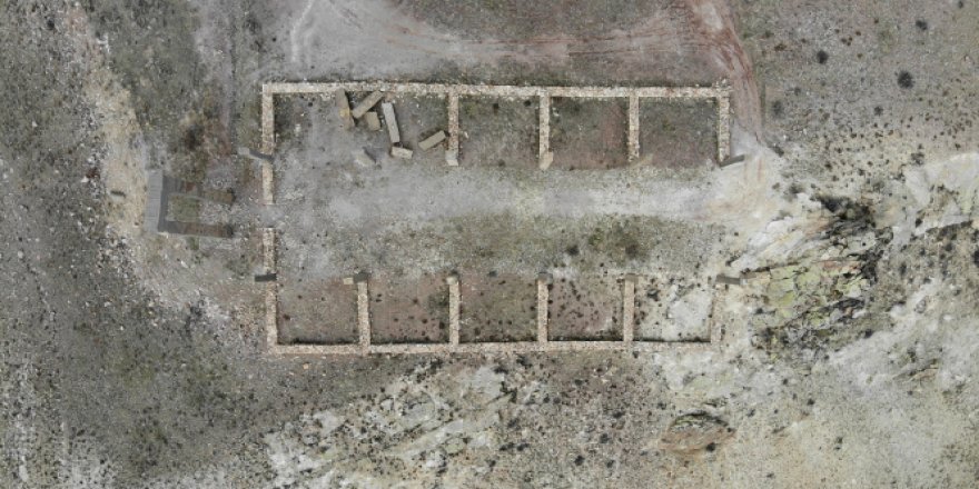 Kapadokya'nın 'uzaydan görülen figürleri' havadan görüntülendi