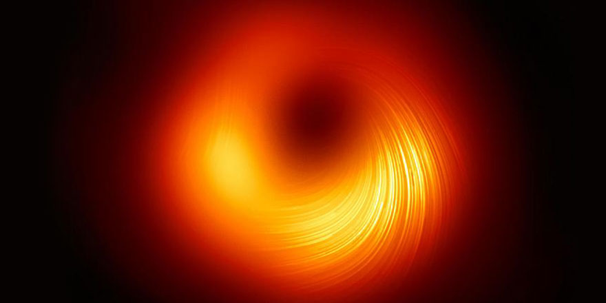 İlk kez bir kara deliğin manyetik alanı görüntülendi