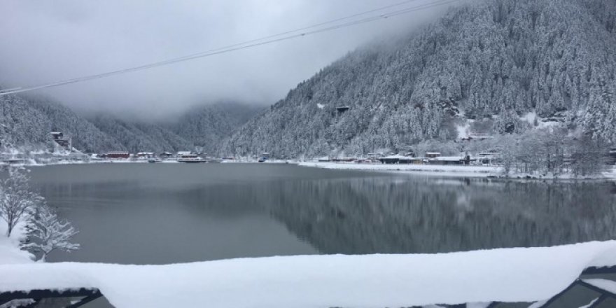 Uzungöl'e Mart karı düştü