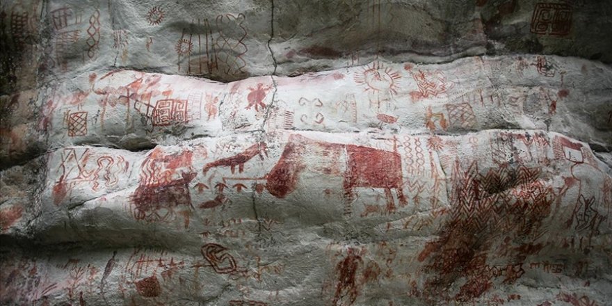 Guaviare bölgesindeki 12 bin yıllık mağara resimleri ilgi görüyor