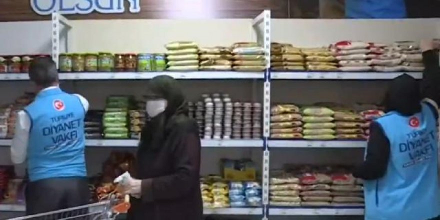 Bursa Osmangazi'deki 'hayır market' ücretsiz hizmet veriyor