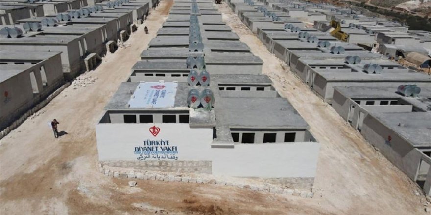 Diyanet İşleri Türk İslam Birliği, İdlib'de ihtiyaç sahipleri için 6 bin konut yapacak